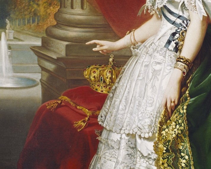 L'impératrice Eugénie et de Napoléon III d'après Franz-Xaver Winterhalter